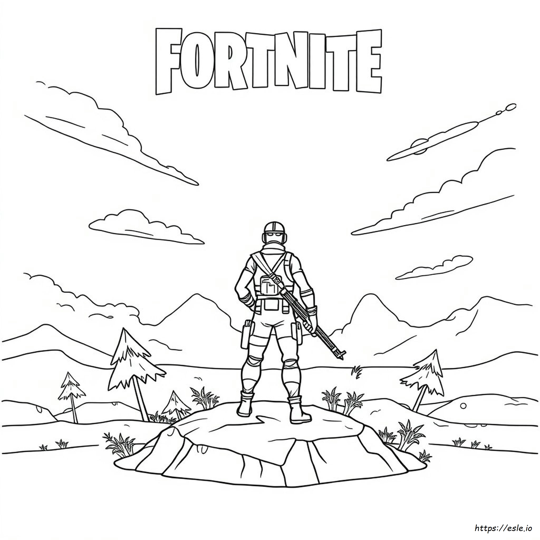 Fortnite Coloring Sheets