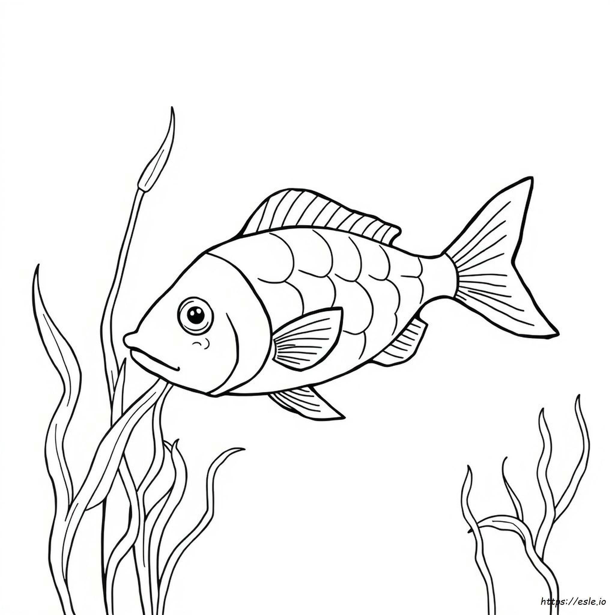 Dessin De Poisson À Colorier