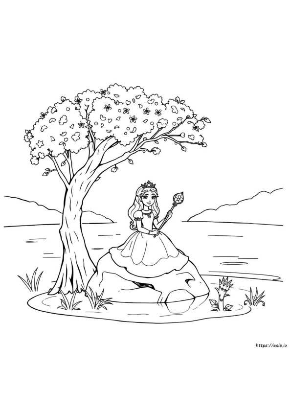 Princess Colouring