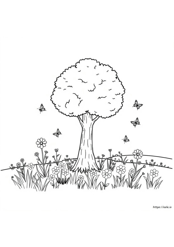 Desenhos De Natureza Para Colorir Grátis