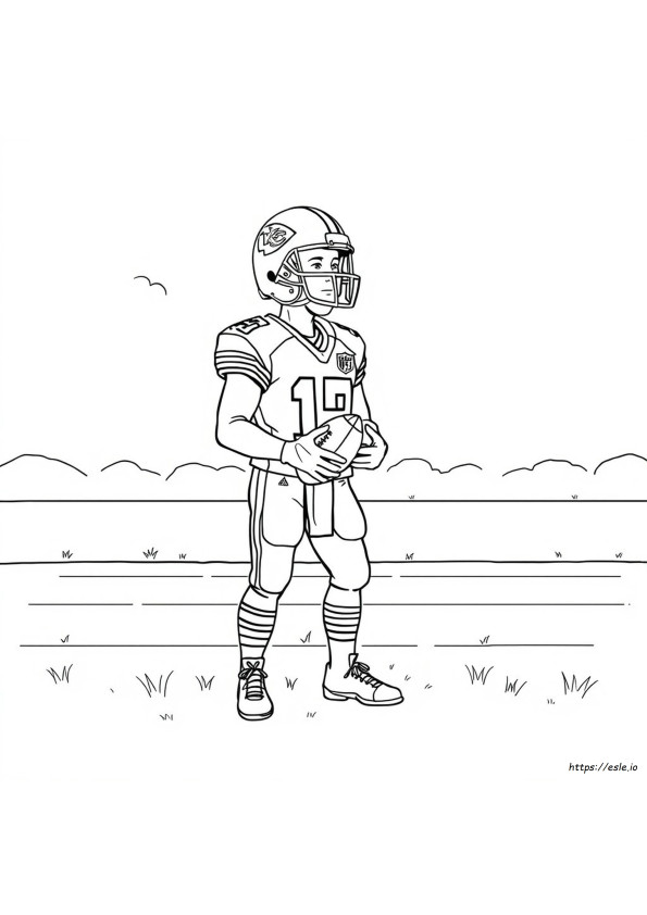Nfl Chiefs Coloring Pages