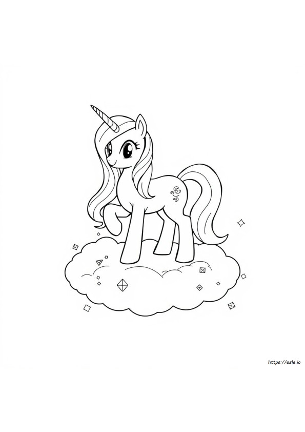 Rarity Pony Coloring Page