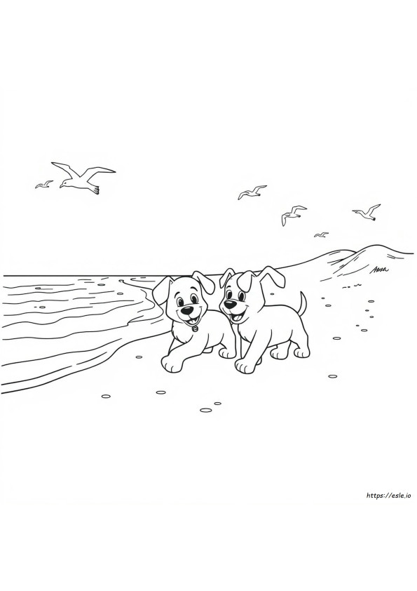 Paw Coloring Page