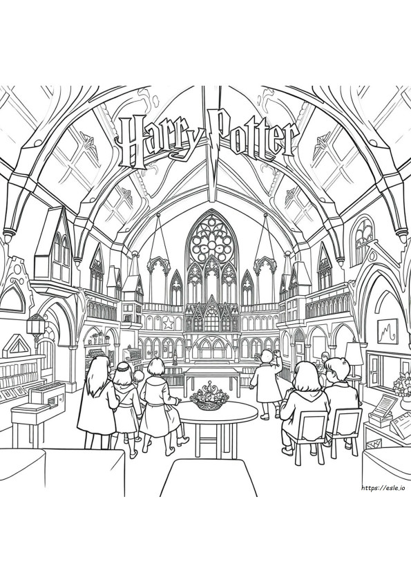 Harry Potter Coloring Images