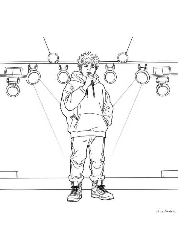 Coloring Pages Of Juice Wrld