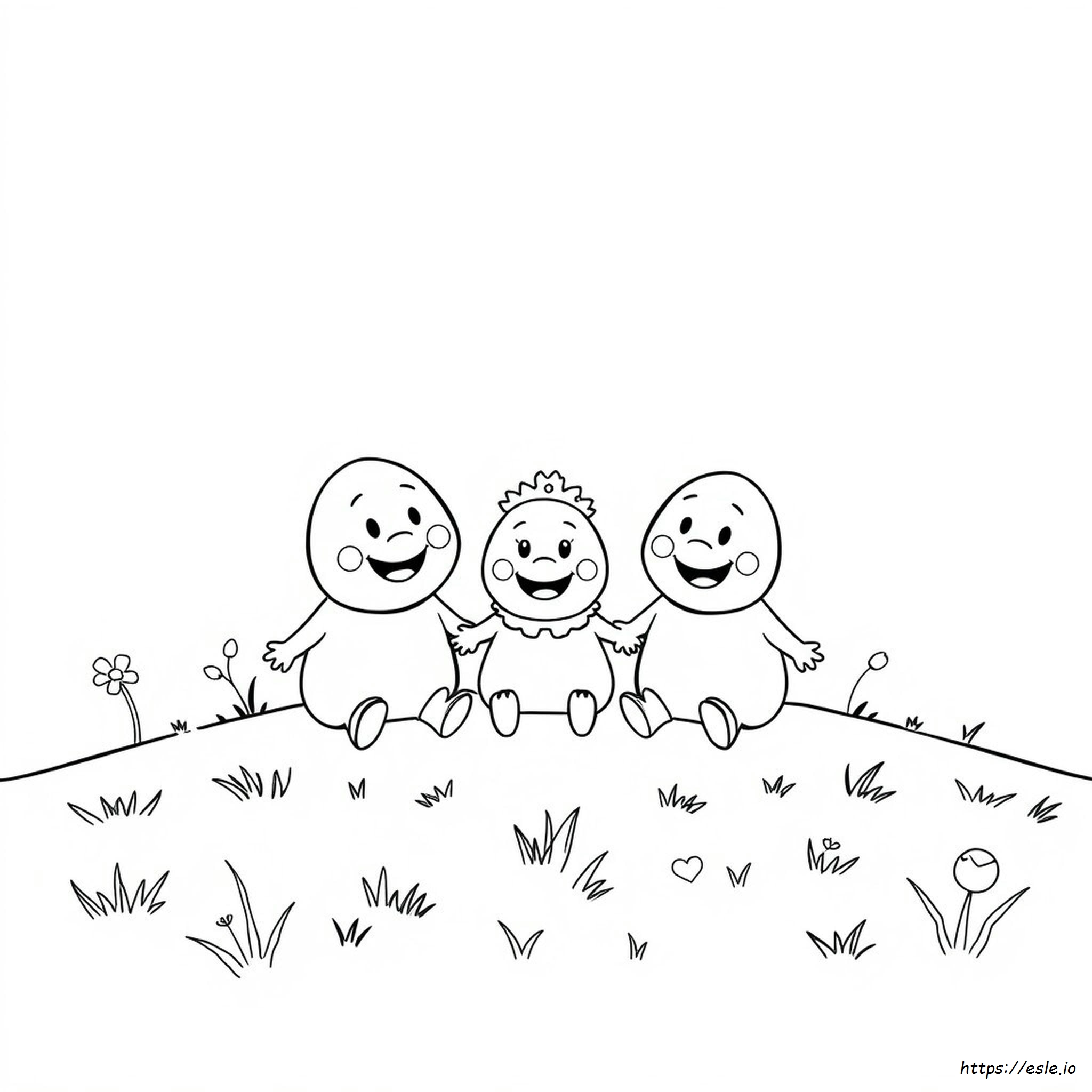 Barbapapa Colouring Pages