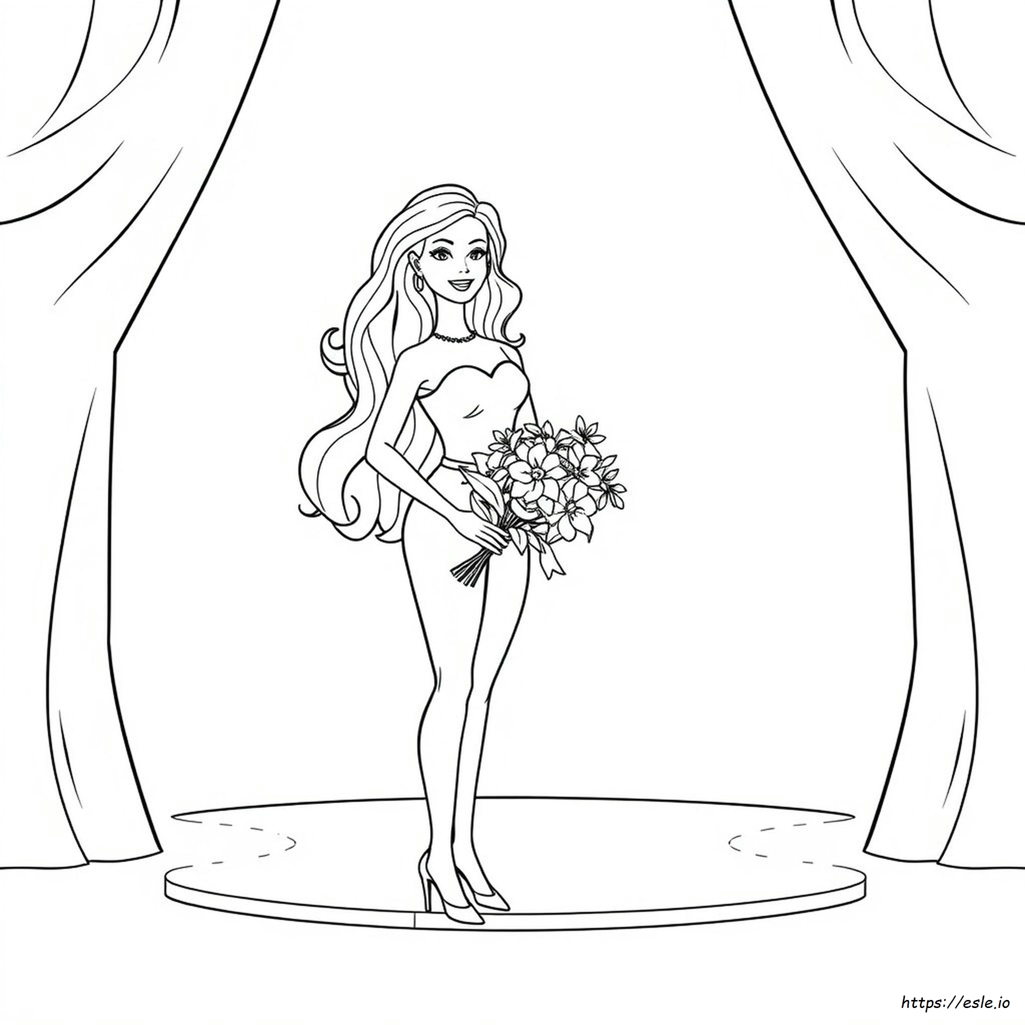 Coloring Pages Of Barbie Dolls