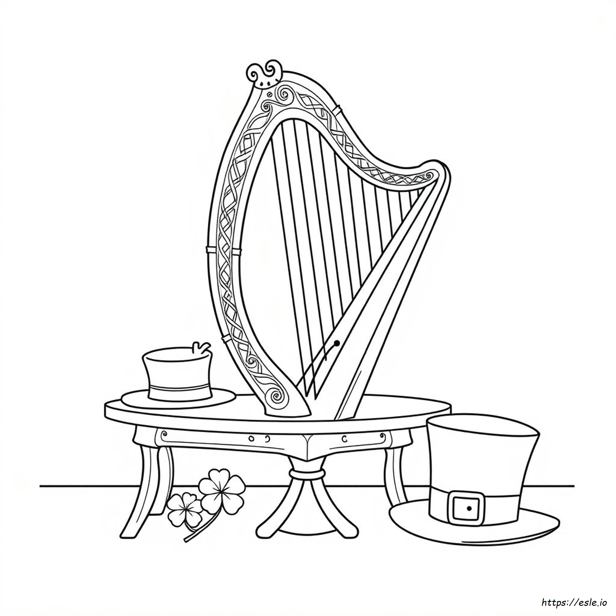 Irish Coloring Pages Printable