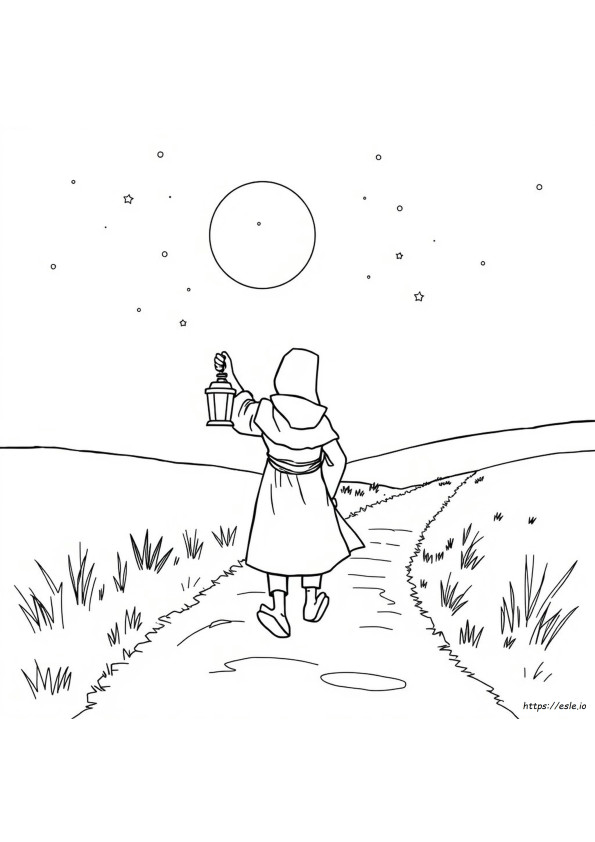 Desene De Colorat Gratuite Cu Pelerini