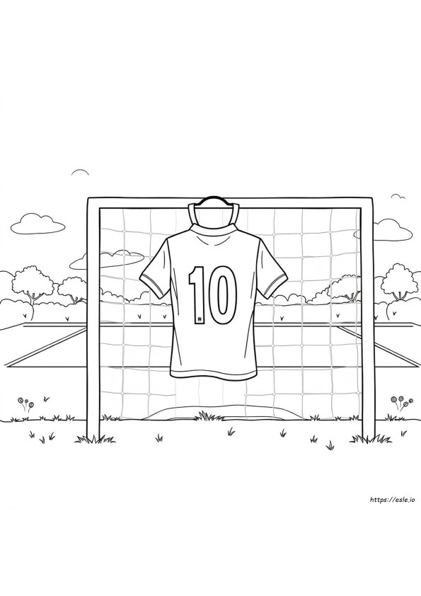Futbol Formaları Boyama Sayfaları
