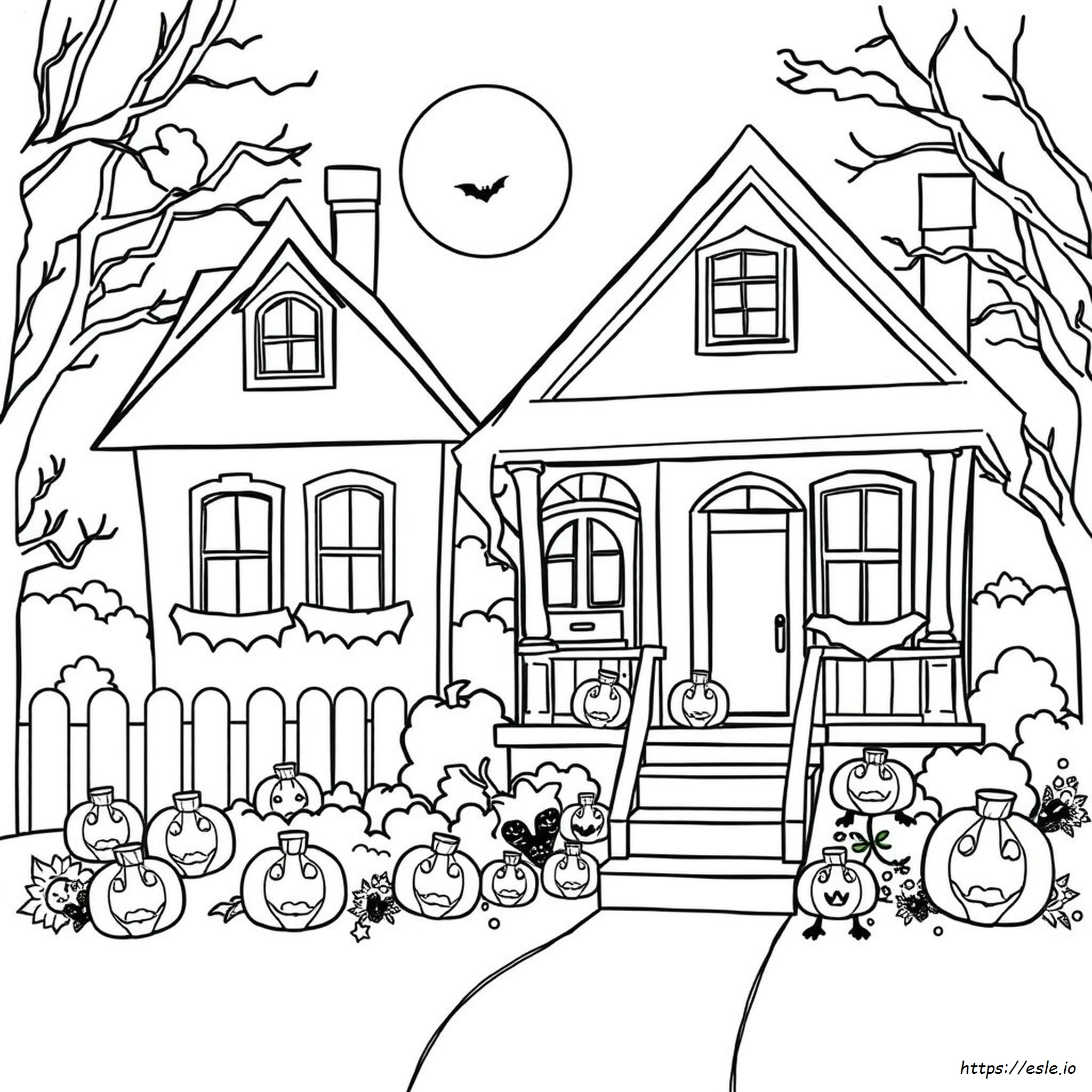 Halloween Coloring Images