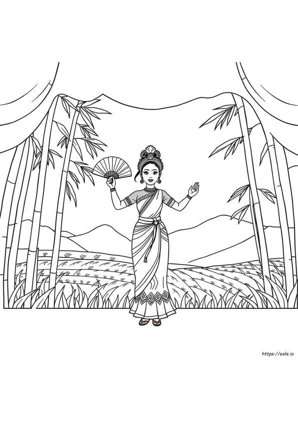 Indonesia Coloring Pages