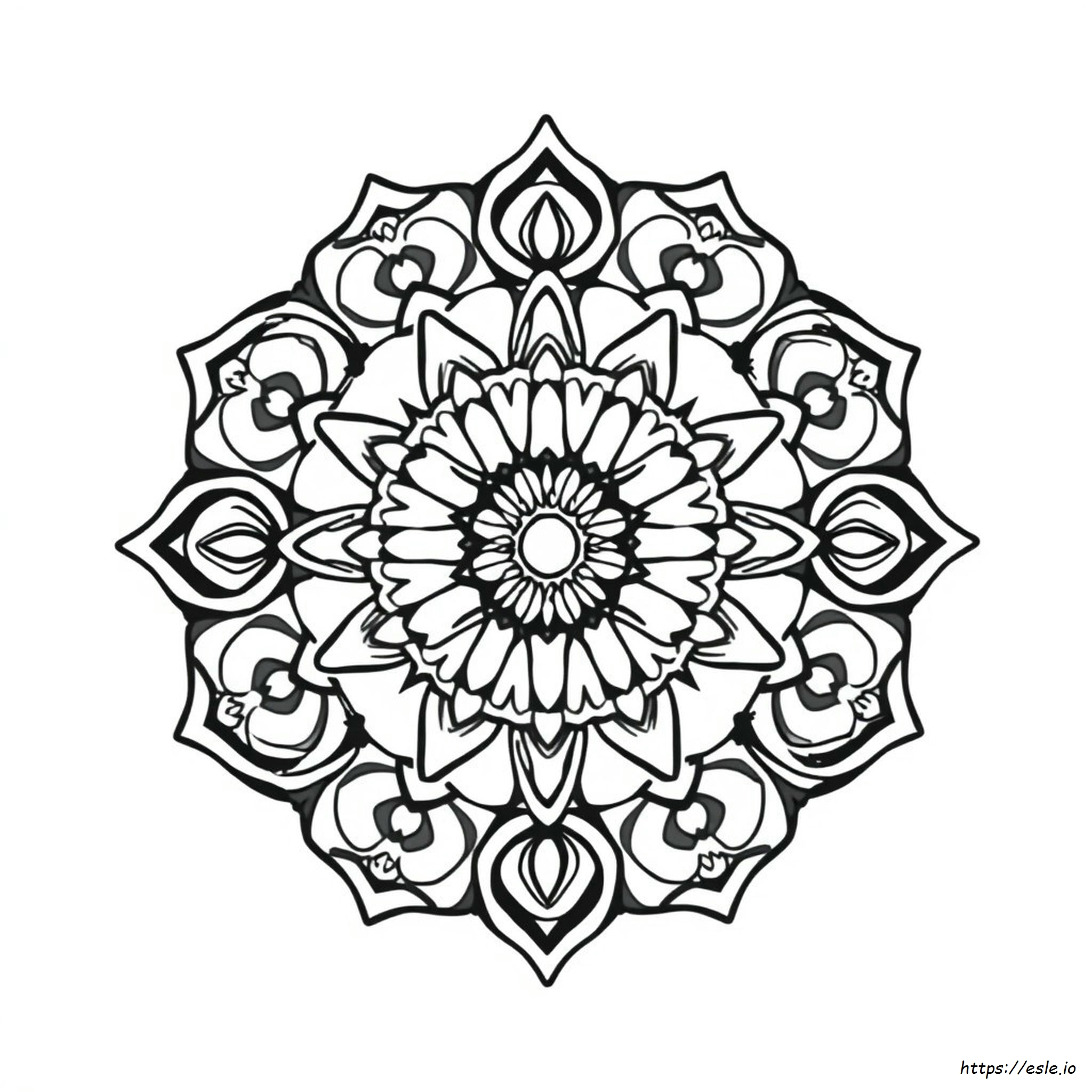 Imágenes De Mandalas Para Colorear
