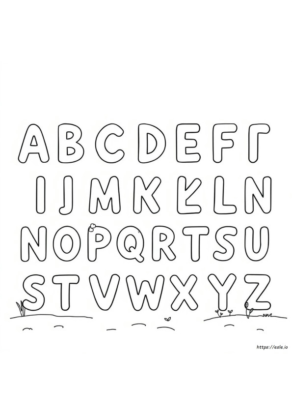 Coloriages Alphabet