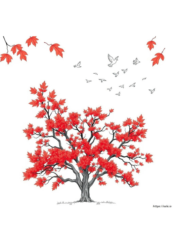 Coloring Pages Of Turning Red