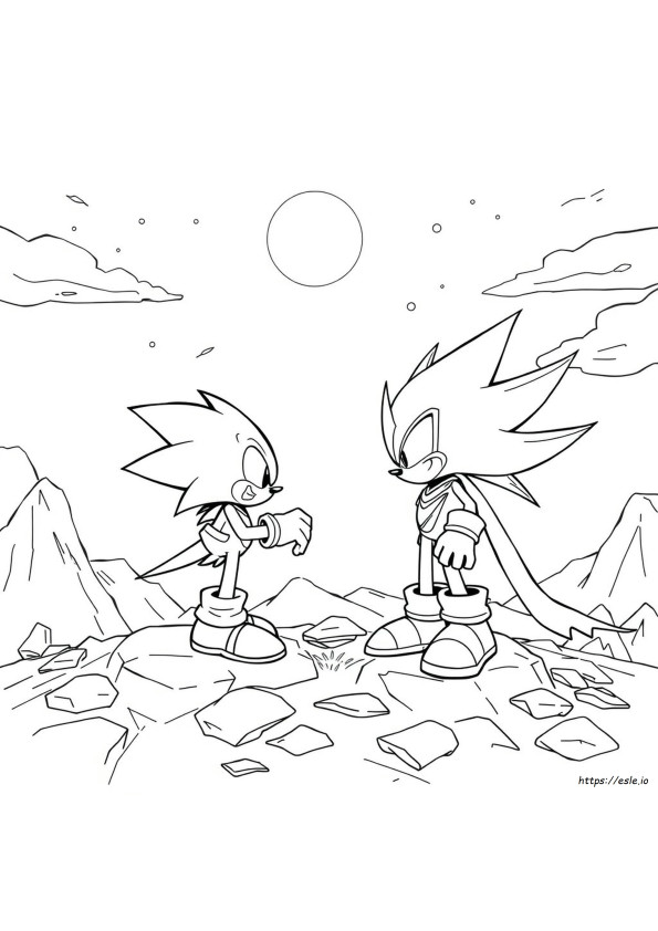 Sonic And The Black Knight Coloring Pages
