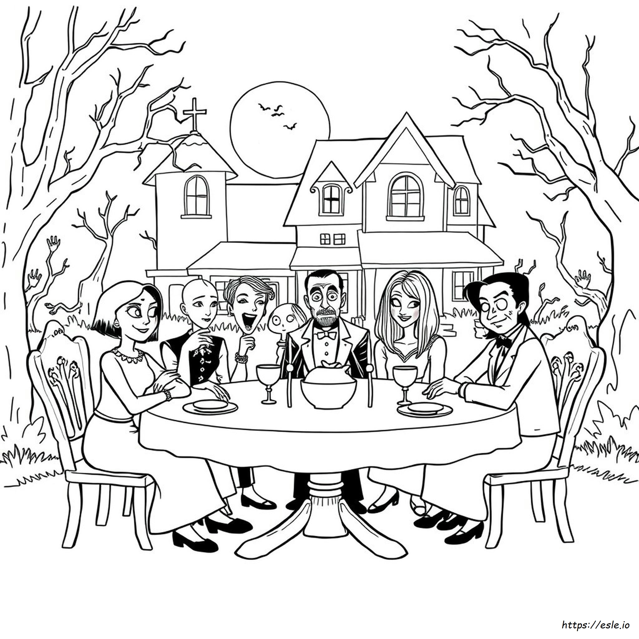 Die Addams Family 2 Ausmalbilder