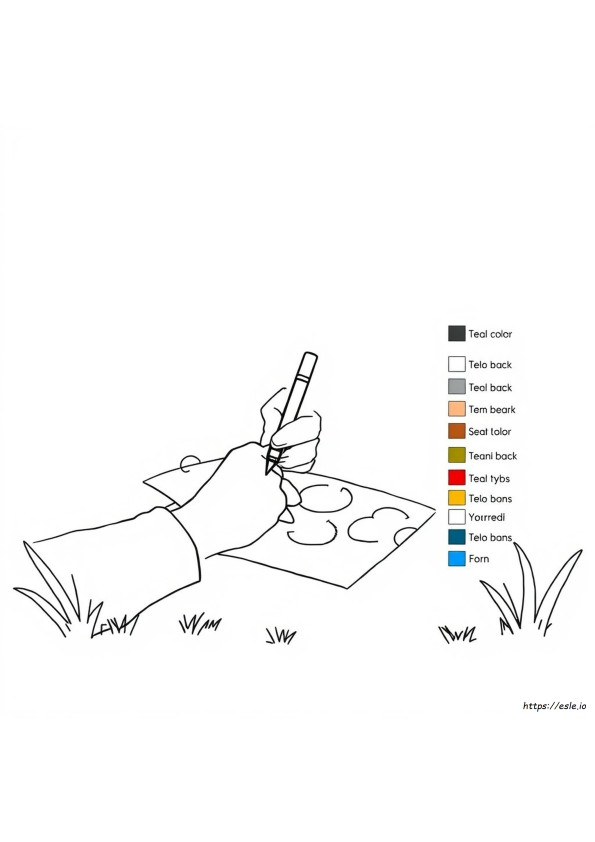 Pen Ink Color Code