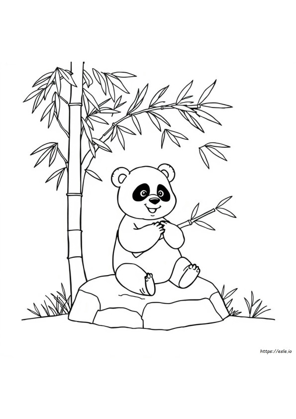 Desene De Colorat Cu Urși Panda