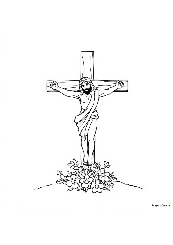 Kijk Naar Christus Kleurplaat