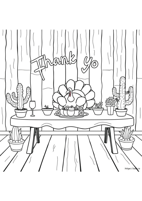 Thanksgiving Coloring Pages High School