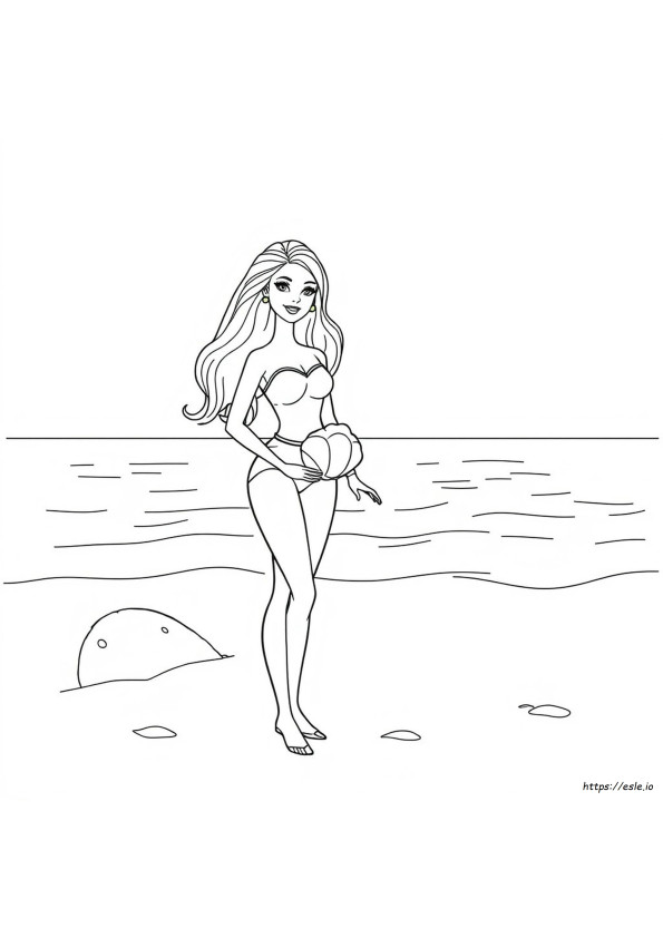 Kolorowanki Barbie
