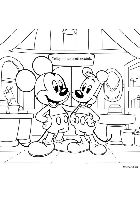 Coloriages Mickey Mouse Clubhouse Pat Hibulaire