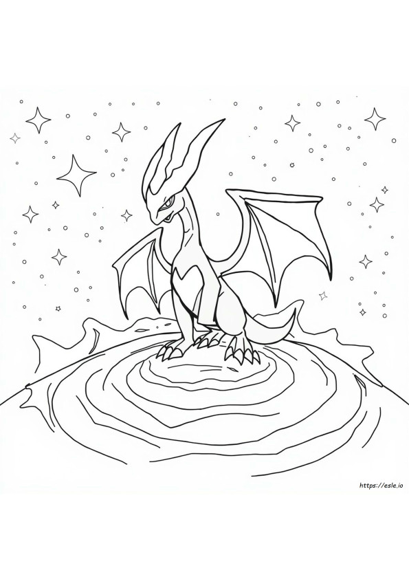 Giratina Pokemon Coloring Pages
