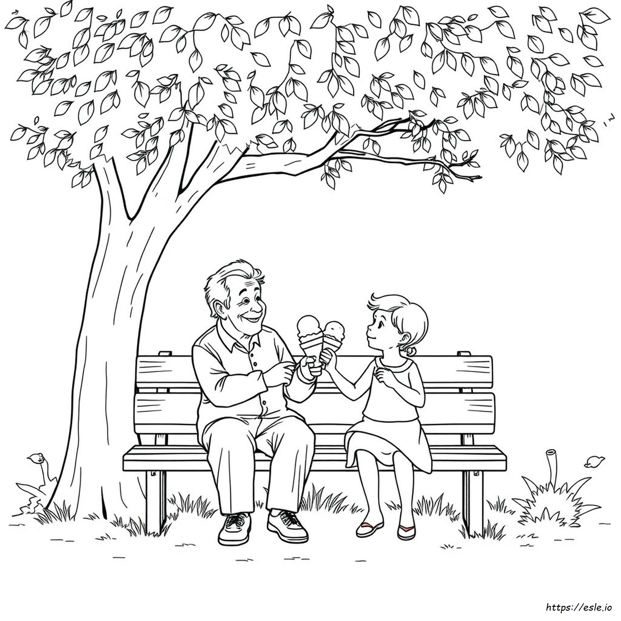 Grandparents Day Colouring Pages