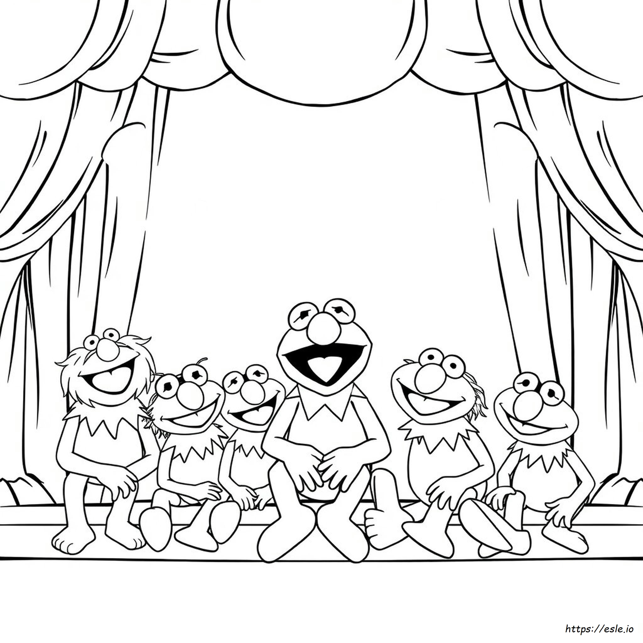 Muppets Boyama Sayfaları