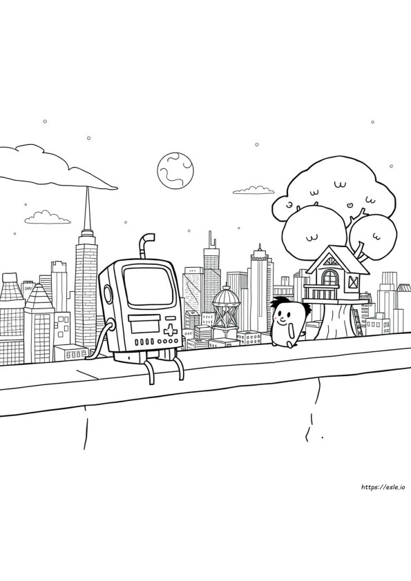 Regular Show Coloring Pages
