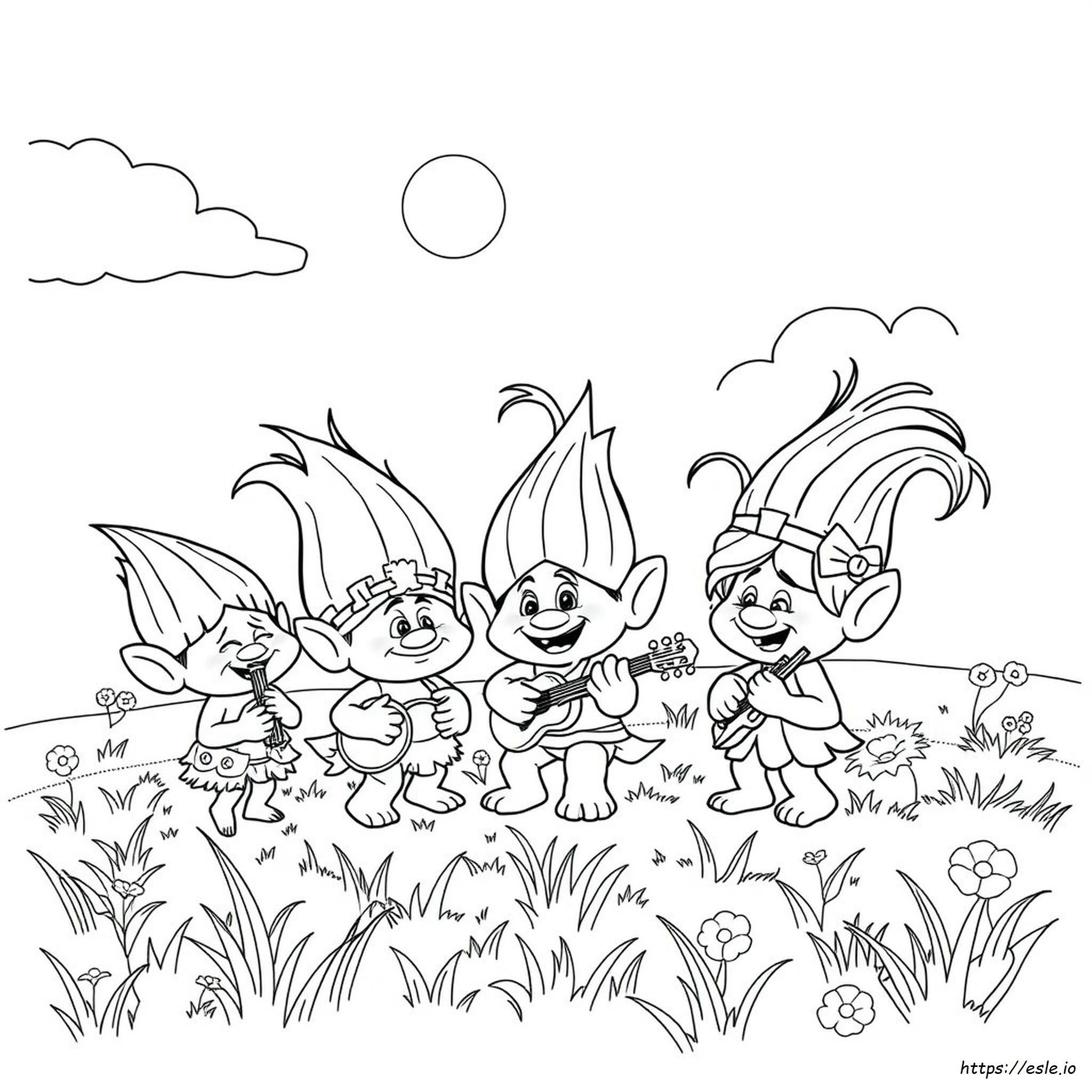 Crayola Giant Coloring Pages Trolls