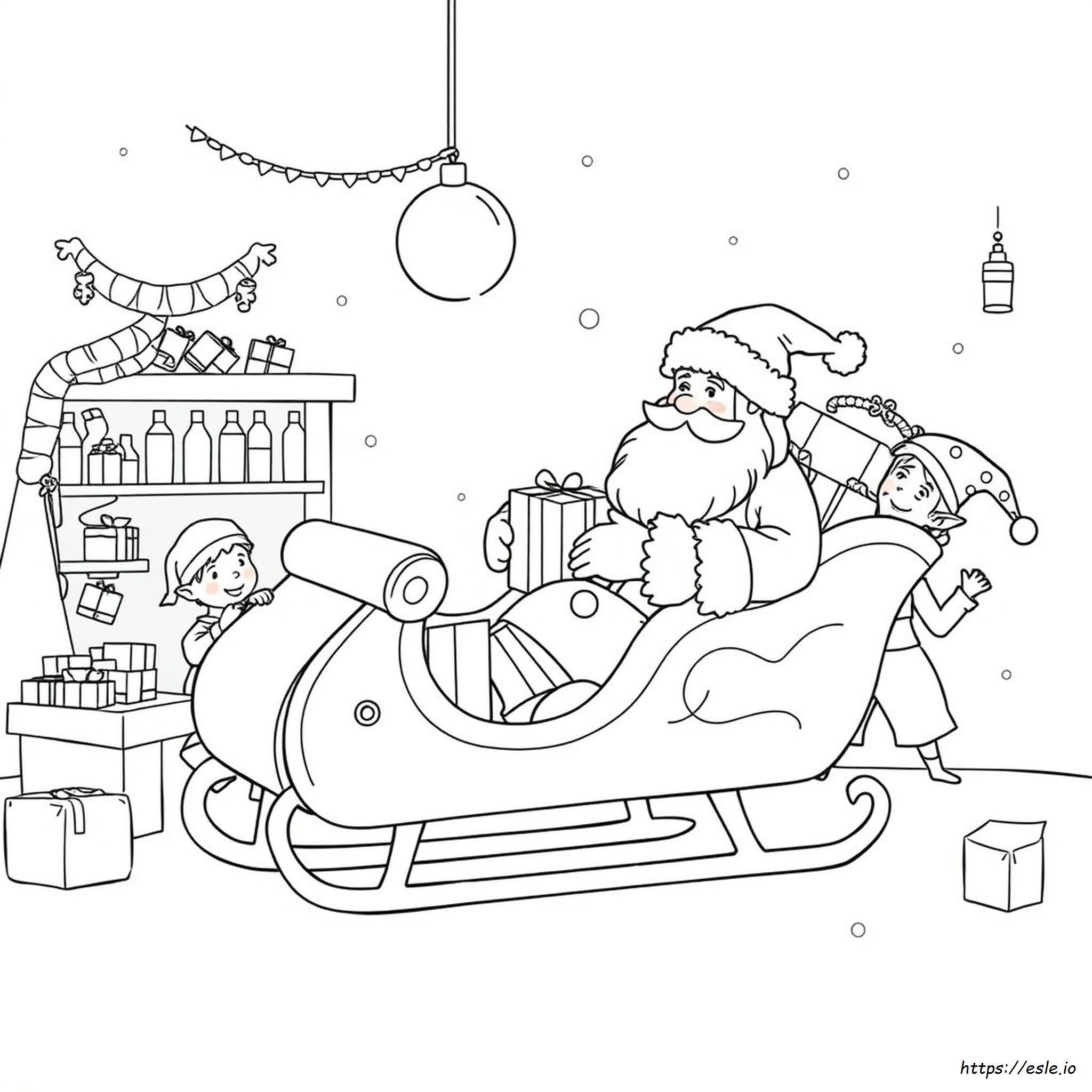 santa-and-elves-coloring-pages-printable