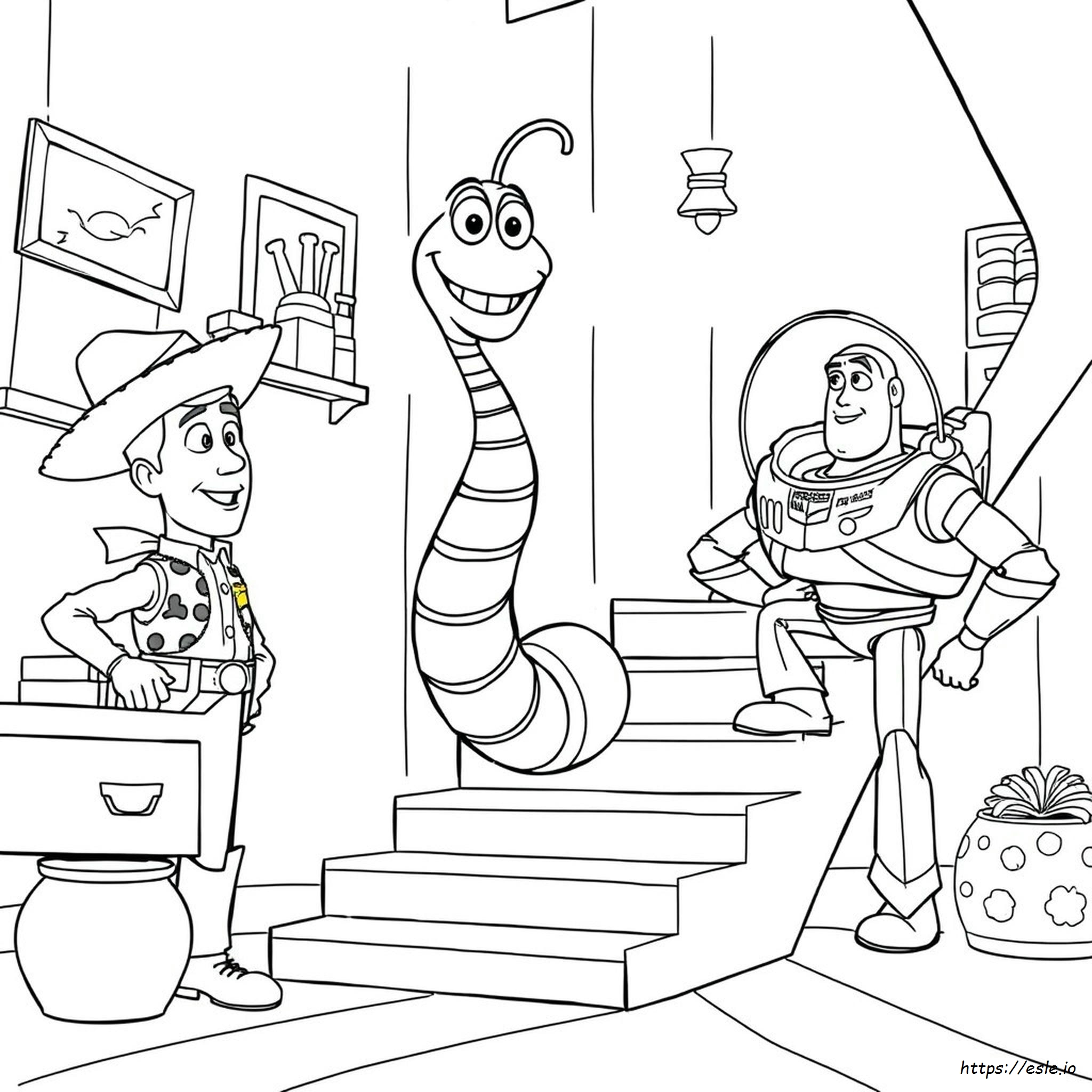 Slinky Toy Story Coloring Pages