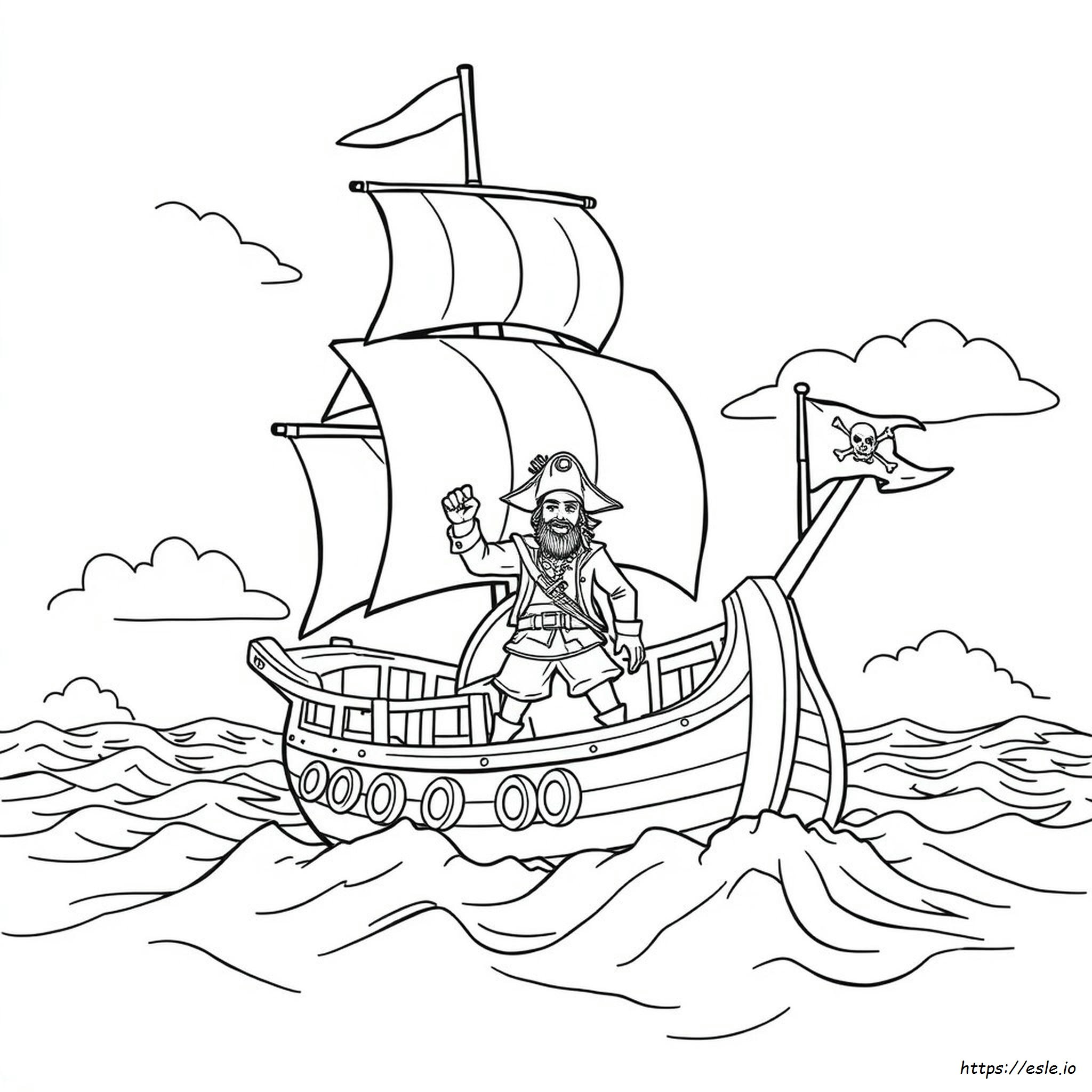 Piraten Der Karibik Ausmalbilder