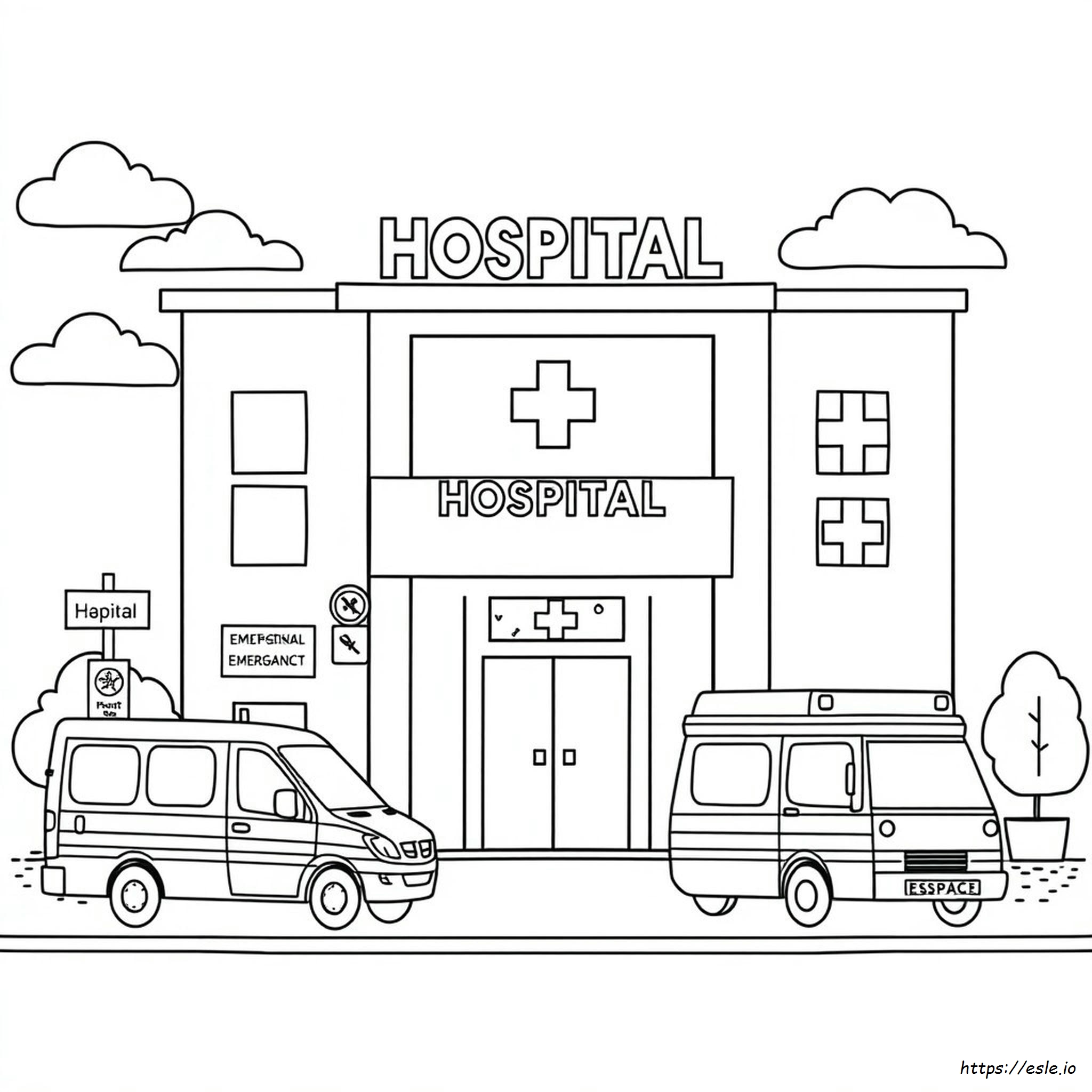Hospital Colouring
