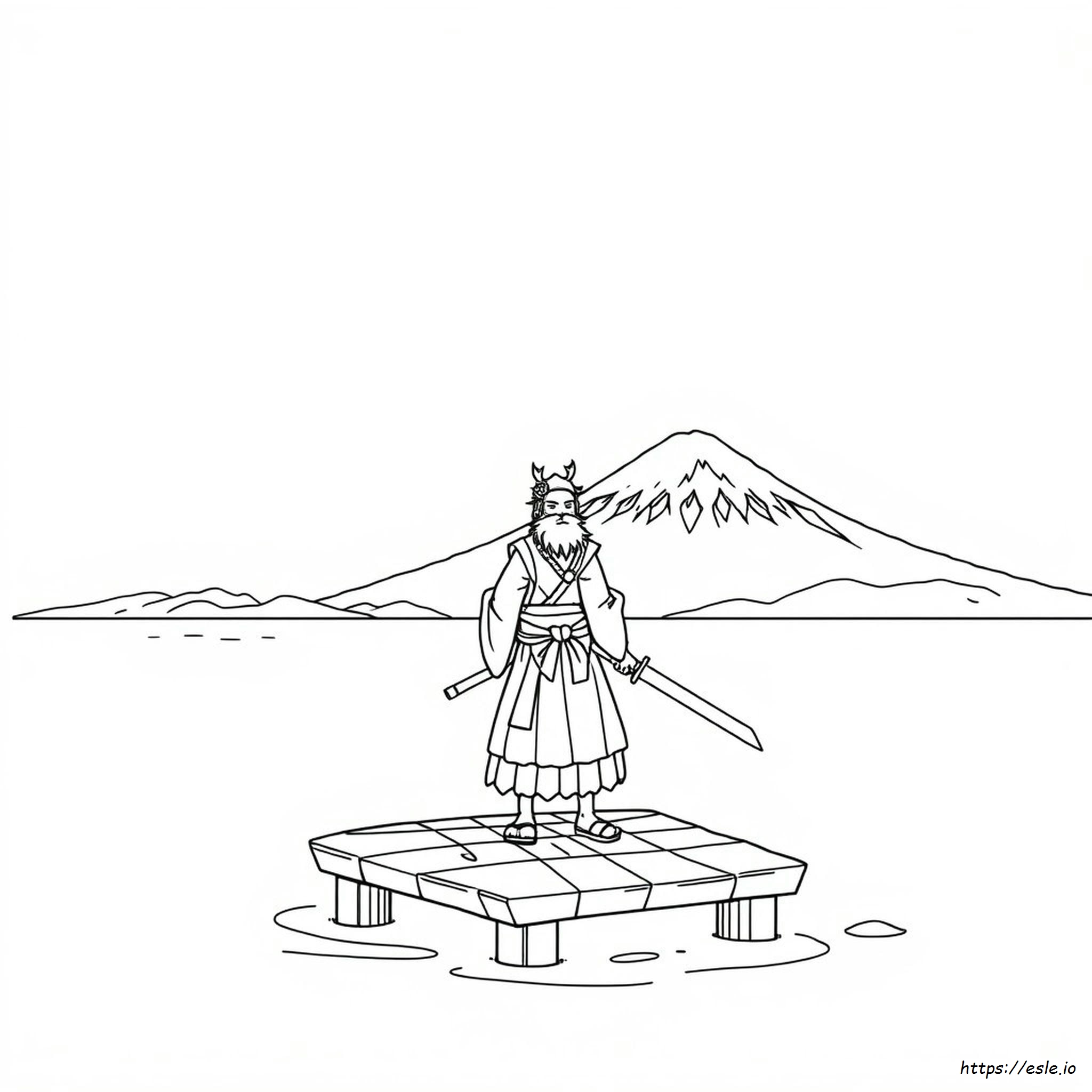 Hinokami Kagura Tanjiro Coloring Page