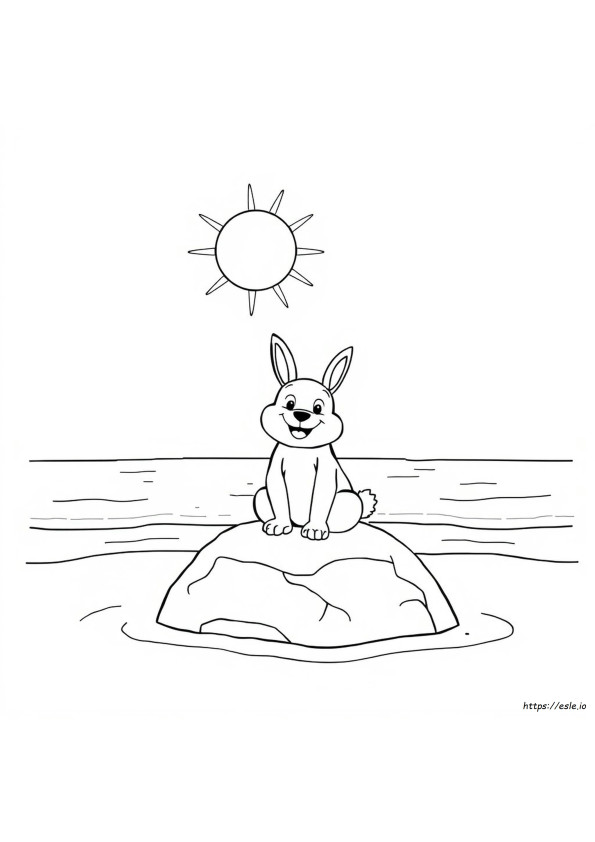 Bunzo Coloring Page