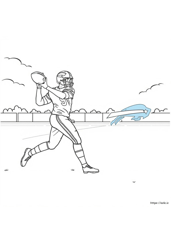 Nfl Bills Coloring Pages