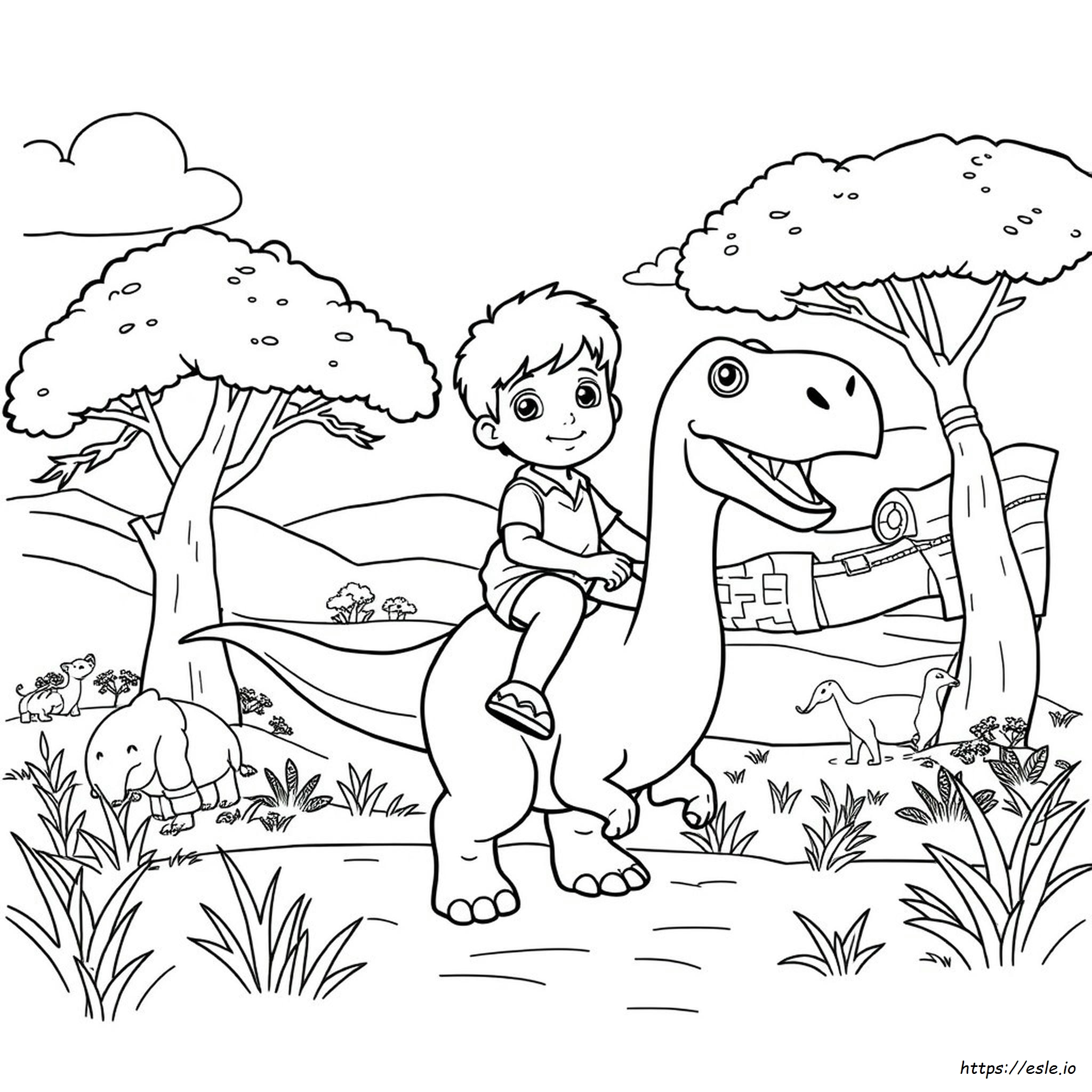 Kolorowanka Go Diego Go