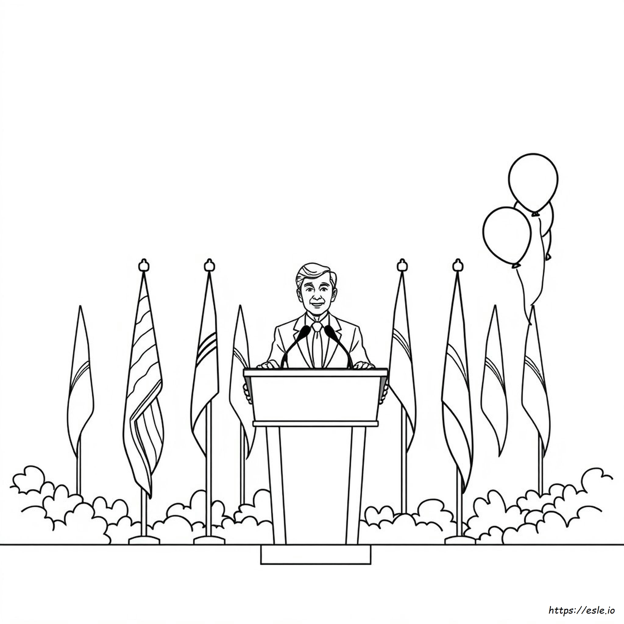 Political Coloring Pages