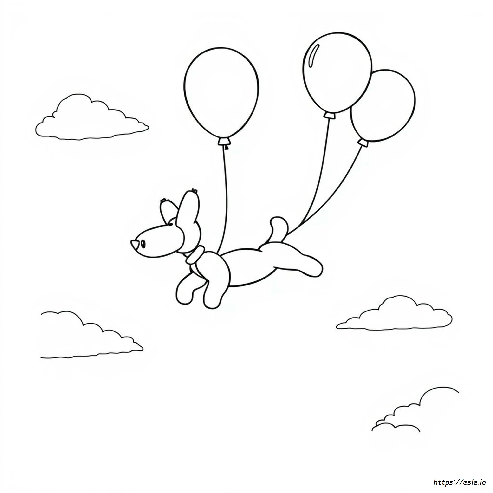 Balloon Dog Coloring Page