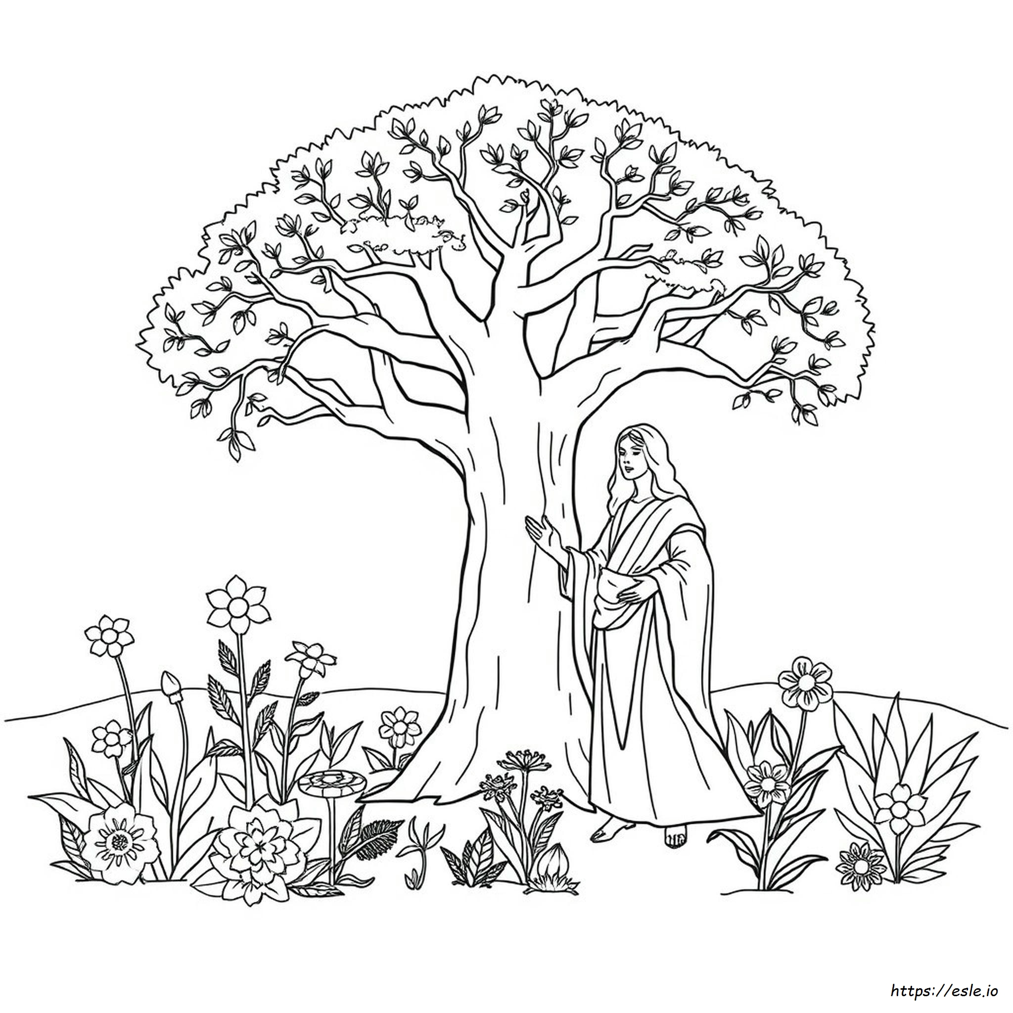 Creation Of The World Coloring Pages