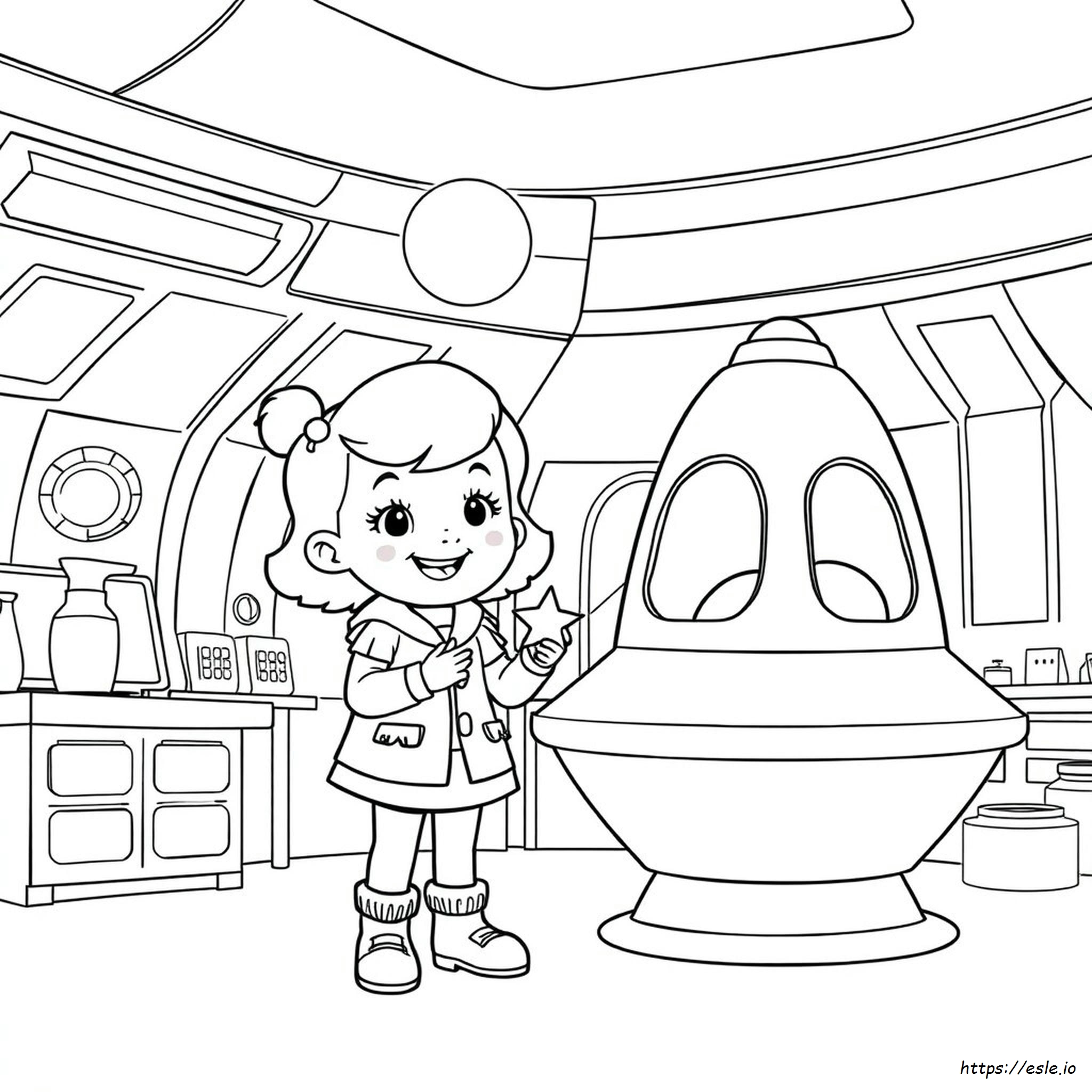 Little Einsteins Annie Coloring Pages