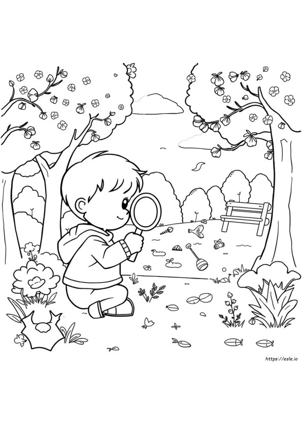 Pagina Da Colorare 'Trova L'intruso'