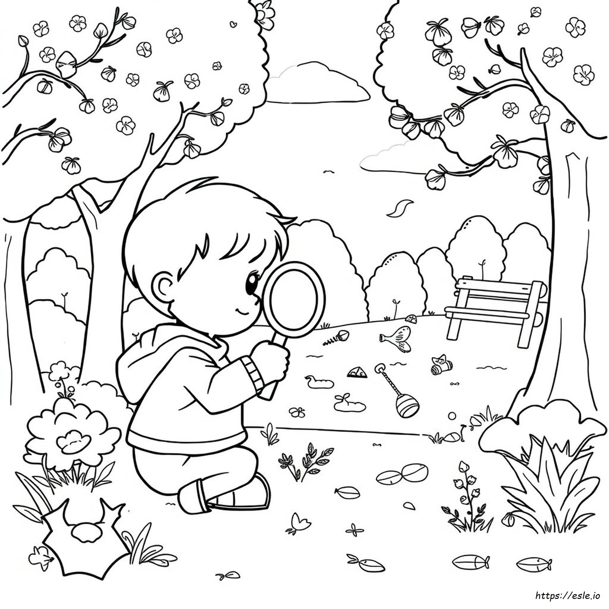 I Spy Colouring Pages