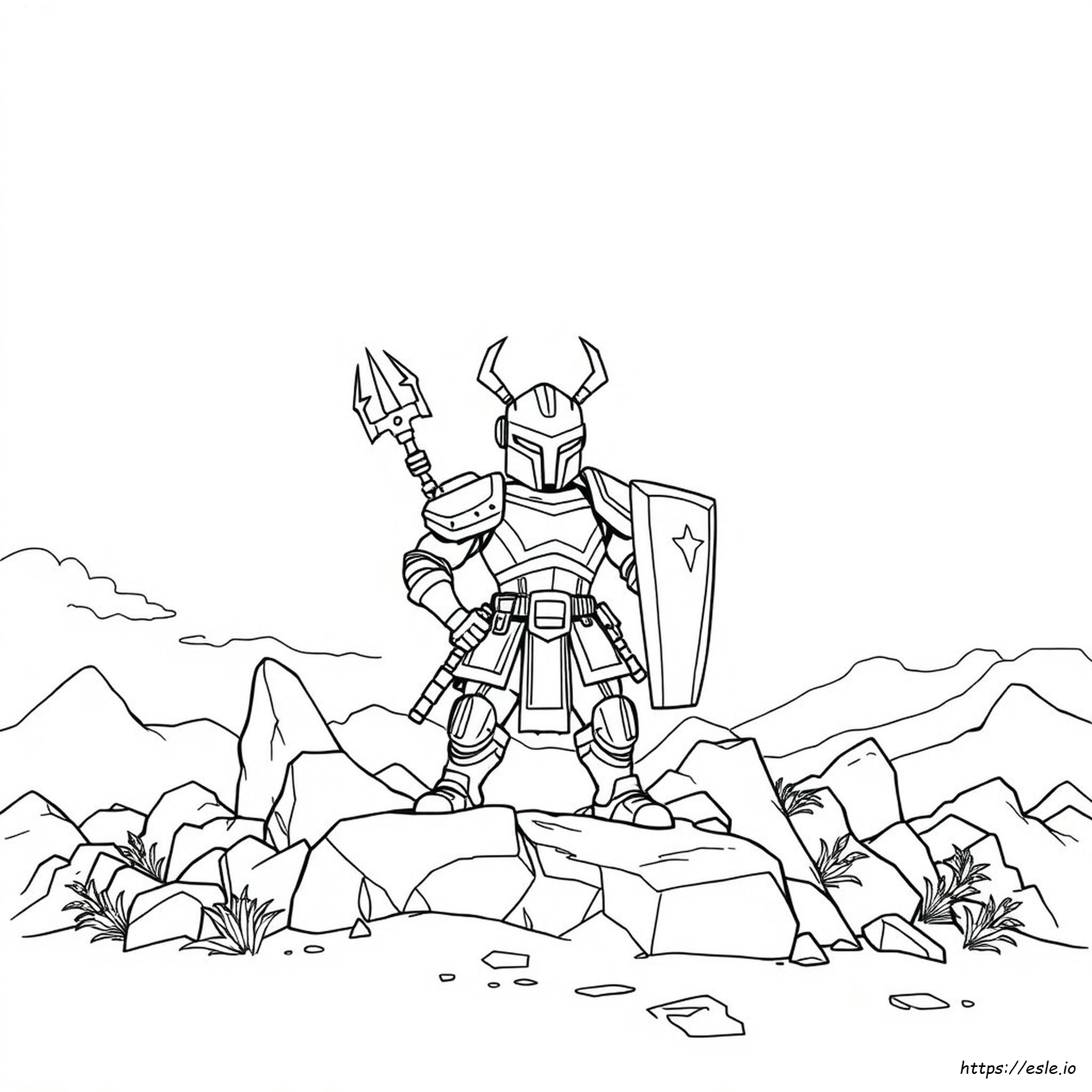 Armarouge Coloring Page
