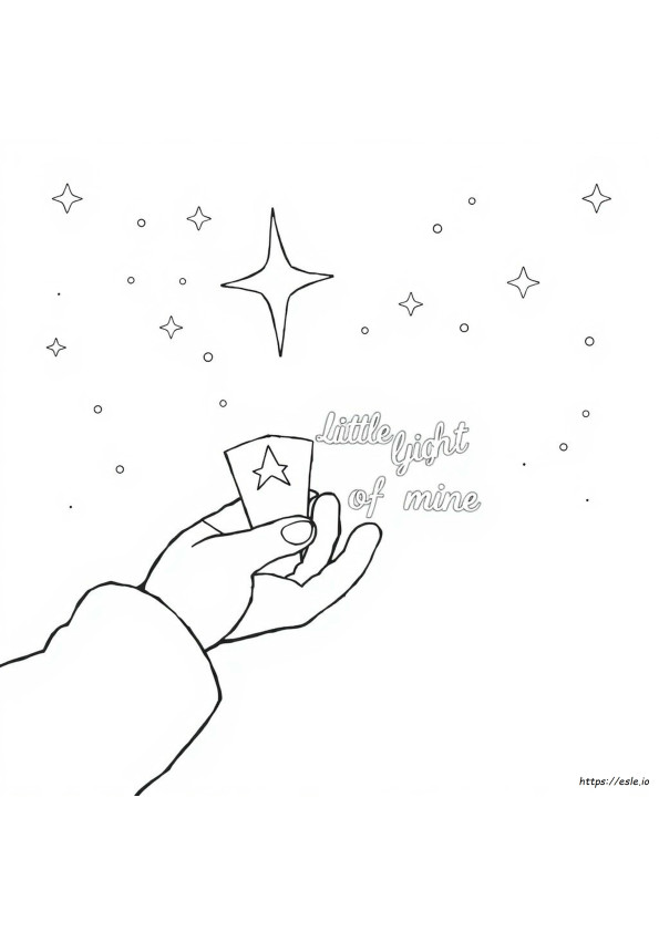 This Little Light Of Mine Coloring Page