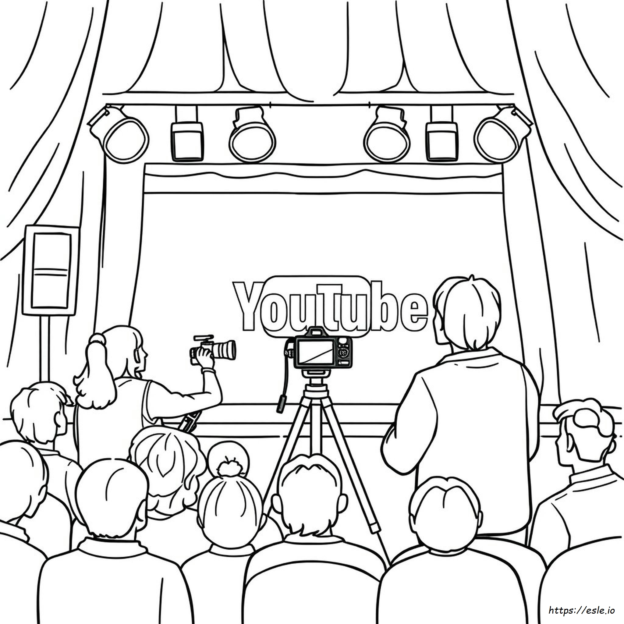 Hojas Para Colorear De Youtube
