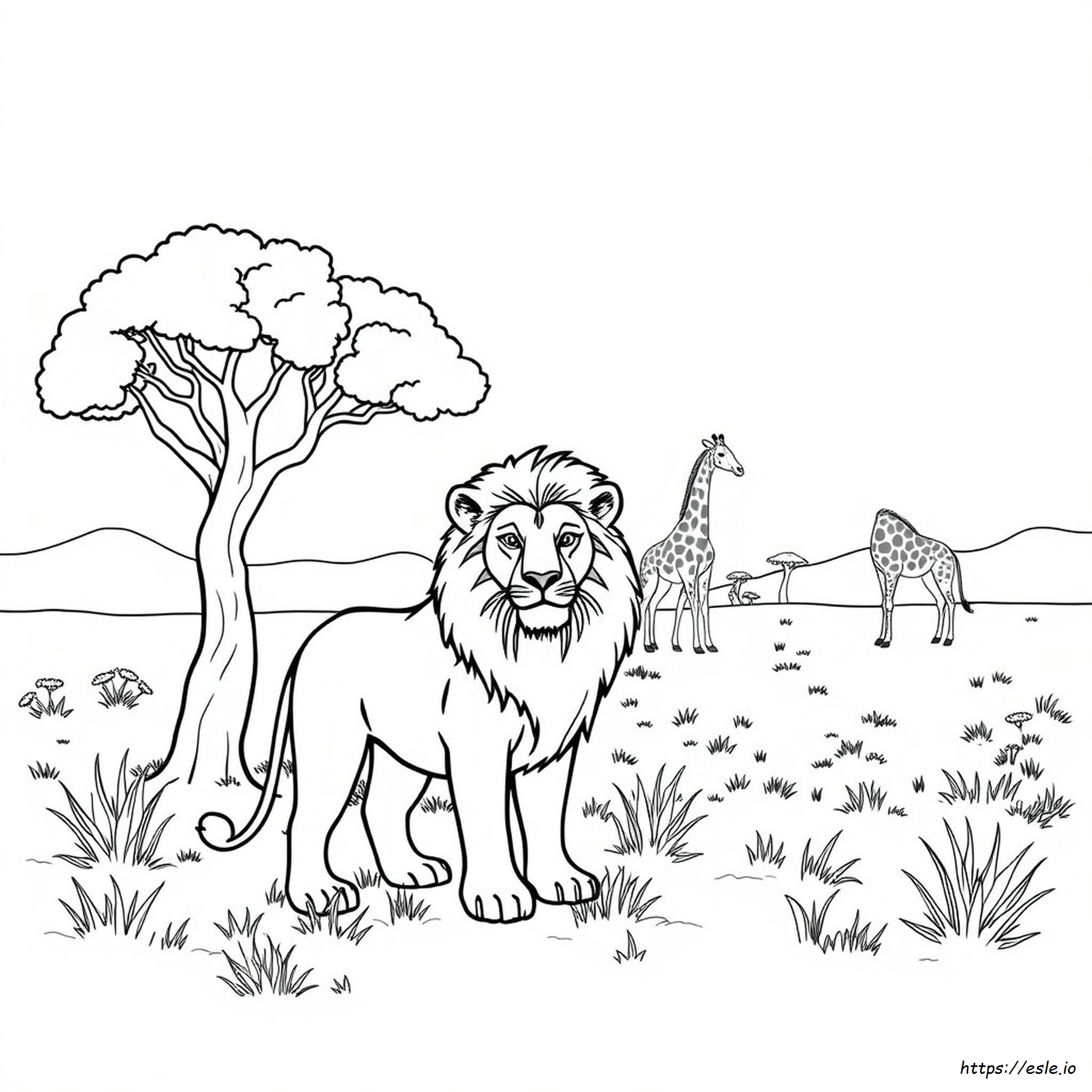 Animali Selvatici Da Colorare Pdf